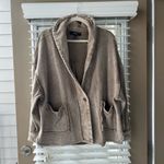Forever 21 Taupe Teddy Jacket with buttons  Photo 0