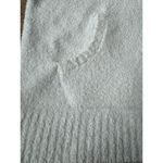 UGG  Asala Hoodie in white with ribbed cuffs and hem size medium Photo 8