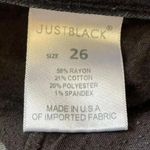 Just Black Mid Rise Blue Soft Skinny Denim Women’s Minimalist Jeans SZ 26 # 1543 Photo 8