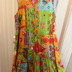 ORIENTIQUE Midi Women’s Summer Dress size L Blue Size L Photo 4