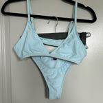 Dippin' Daisy's Ris K/ Dippin’ Daisy’s Baby Blue Bikini set Size Small Photo 0