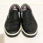 Johnston & Murphy  Womens 7M Slip-on Textile Leather Snakeskin Pattern Sneaker Photo 2