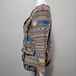Berek Multicolpred Southwestern Jacquard Tapestry Blazer Size Medium Photo 2