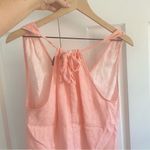 Tommy Bahama  Peachy pink 100% linen Sleeveless Top Photo 4