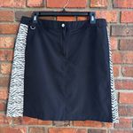 Chico's Chico’s zenergy womens golf athletic athleisure skirt black 2/M Photo 0