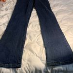 Frankie B Y2K Jumpsuit Dark Wash Denim Zip up Large Inseam 30 inches Blue Photo 7