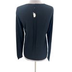 Cuyana  Classic Cotton Cashmere V-neck Sweater Black Size XS Silk Lightweight Photo 6