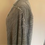 Urban Outfitters Distressed Look Grey Long Draped Open Front Cardigan Oversize S Photo 8