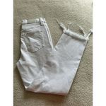 Pistola  Charlie High Rise Classic Straight Ankle Deconstructed Optic White Sz 26 Photo 7