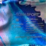 Soma  Sport Strappy Back Yoga Bra Sz Medium Photo 5