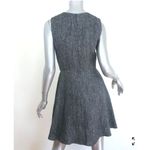 Theory  Dart Mini Herringbone Sleeveless Fit & Flare Dress Size 10 Photo 1