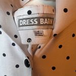 Dress Barn Vintage 90’s Polka Dot Maxi Dress Black White Sz 12 Photo 4