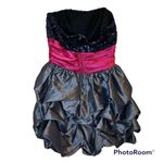 Xtraordinary Gray Pink Strapless Party Formal Mini Dress Size 11 Photo 1