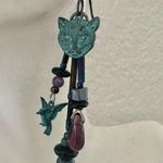 Catherine Medeiros & Thomas Holloway sterling silver Earrings – Cat & Hummingbir Photo 7