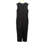 J. Crew Suiting Lightweight Black Jumpsuit Size 8 Photo 2