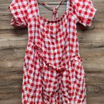 Day + Moon small plaid dress Red Photo 0