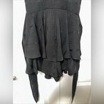 Pink Lily  Spaghetti Strap Sleevelss Romper Black M Photo 2