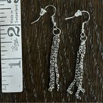 Blue stone Jewelry Set, Necklace, Earrings and Cocktail Ring Silver Photo 7