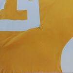 PINK - Victoria's Secret Victoria's Secret PINK Yellow and White Pullover Jacket Photo 4