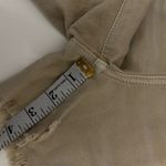 American Eagle  Light Tan Distressed Highest Rise Mom Jean Shorts Size 0 Photo 7