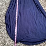 Zenana Outfitters half sleeve Maxi dress with pockets navy blue Small Photo 8