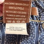 Paige Canyon Dark Wash Denim Cotton Mini Skirt Size 26 Photo 5