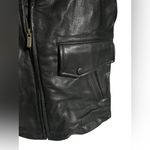 Coach Women’s  Black Leather Jacket Photo 3