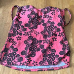 Victoria's Secret Victoria’s Secret Hawaiian print tankini top, size 34B. There’s a built-in bra. Photo 0