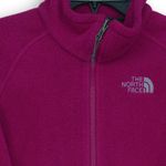 The North Face  Magenta Full Zip Jacket with Pockets Size Medium Photo 2