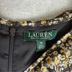 Ralph Lauren Lauren  Women's Floral Ruffled Georgette A-Line Dress Size 10 Photo 4