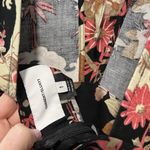 Current/Elliott The Retro Floral Print Linen Midi Open Back Dress Size 1 Photo 4