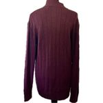Method‎ women’s size medium oversized 1/4 zip pull over ribbed sweater Photo 2