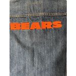 Levi's Denim Trucker Jean Jacket Coat Chicago Bears Football Women's Size M Photo 4