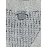 Sundance  Kenzie Chunky Cable Knit Sweater Sleeveless‎ Boho Size Large Ivory Photo 3