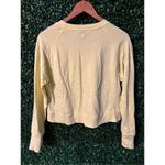 Sweaty Betty  Cropped Yellow Long Sleeve Crewneck Size Small Photo 3