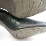 Womens Fitzwell Classic Leather Stiletto Pumps Alligator Look 8.5 M Black Photo 3