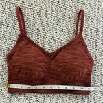 Old Navy Active Seamless Red Pink Sport Gym Workout Spaghetti Sports Bra Medium Photo 3