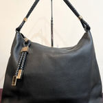 Michael Kors Black Boho Shoulder Bag EUC Photo 0