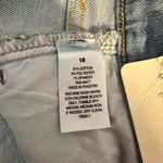 a.n.a High Rise Denim Bermuda Shorts size 18 9” Inseam Medium Blue Wash NWT Photo 10