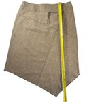 Bebe Y2K Asymmetrical Skirt Womens 10 Brown Whimsigoth 90s Grunge Dark Academia Photo 9