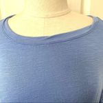 Loft  blue drop shoulder long sleeved top Photo 4
