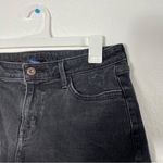 Arizona Jeans Arizona Jean Company Black Charcoal Jean Shorts Mid-Thigh Length Photo 2