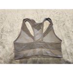 New Balance  Racerback Sports Running Bra Size L Gray Photo 1
