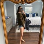 EXPRESS Cowl knit Ruffle Sweater Photo 10