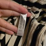 Striped Black and White Mini Dress Size XS Photo 7