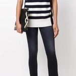 3x1  Shelter Crop Jeans size 27 Black High Rise Fringe Hem Photo 7