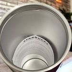 Starbucks  NEW Stainless Steel Green & Blue Ombré 24 oz Tumbler with Straw Photo 4