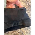 SoulCycle Soul NEW Black Diamond Cut Sports Bra V Neck Criss Cross Back Medium Photo 2