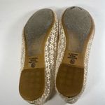 Soda Mesh Off White Floral Stitched Flats - Size 8.5 Photo 7