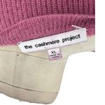The Cashmere Project Sweater Crew Neck Long Sleeve Ombre Dip Dye Pink Size XL Pink Photo 6